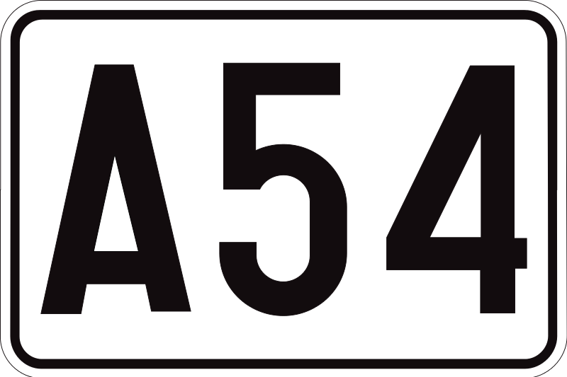 Verkeersbord Aanwijzingsbord F23b Nummer van een autosnelweg