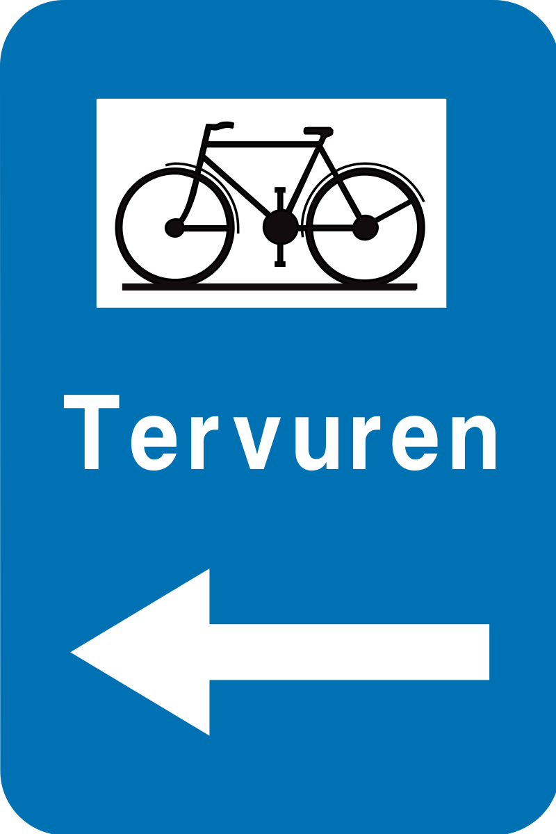 Verkeersbord Aanwijzingsbord F34b.2 Wegwijzer