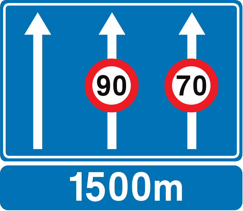 Verkeersbord Aanwijzingsbord F89 Voorwegwijzer